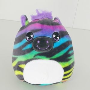 Squishmallow Scented Mystery Rainbow Zebra 5in